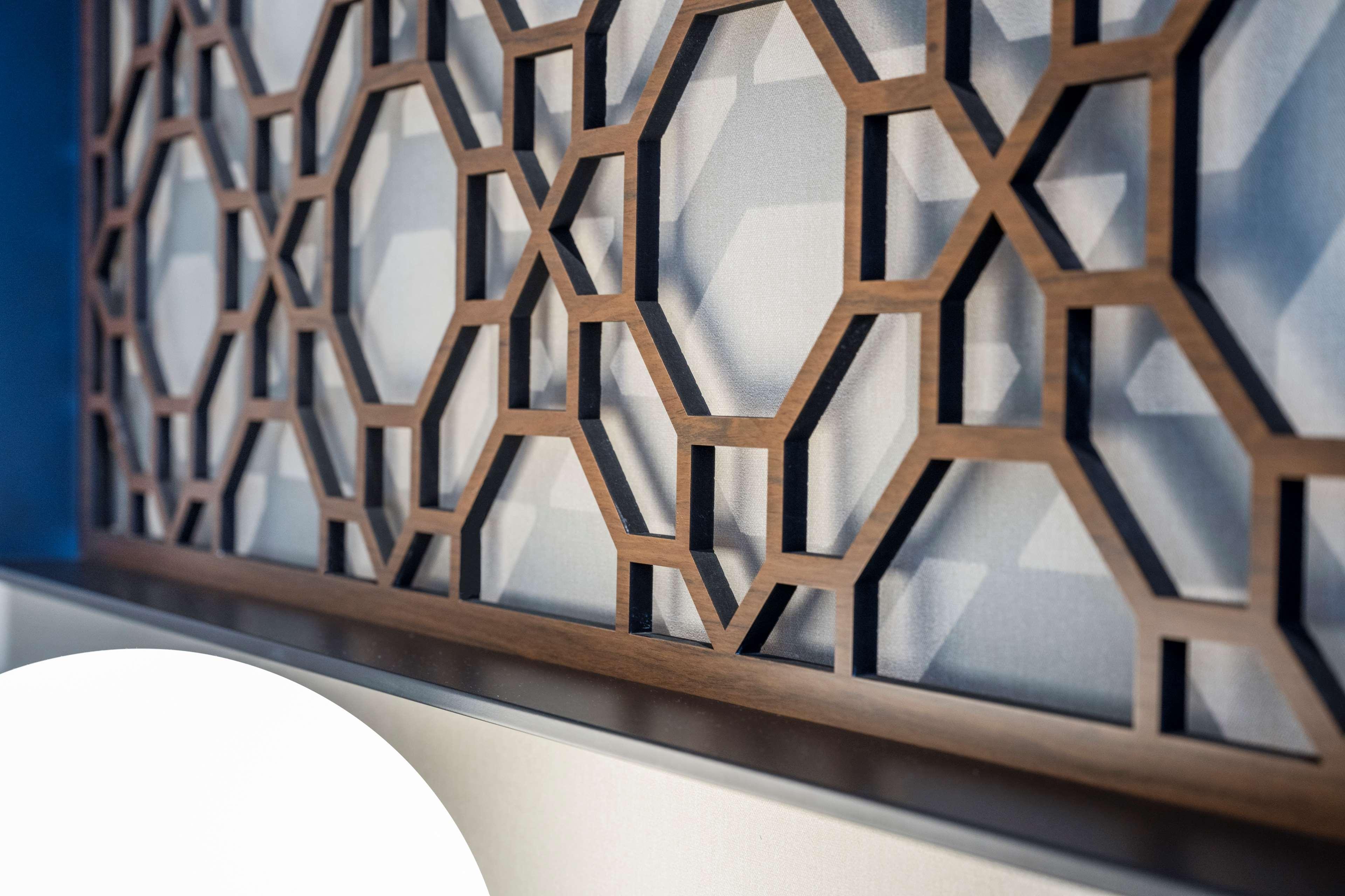 الشقق الفندقية ألِف الدوحة ريزيدنسز مجموعة كوريو من هيلتون المظهر الخارجي الصورة Detail of the screen
